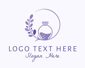 Organic Products - Lavender Potion Fragrance logo design