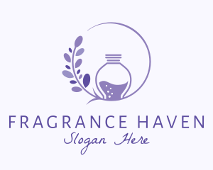 Lavender Potion Fragrance logo design