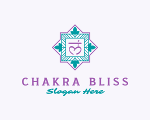 Chakra - Hinduism Chakra Muladhara logo design