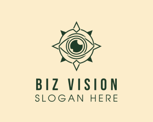 Eye Lens Navigator logo design