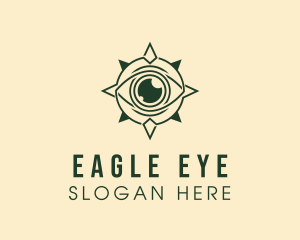 Eye Lens Navigator logo design