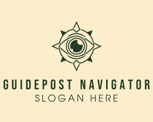 Navigator - Eye Lens Navigator logo design