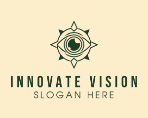 Eye Lens Navigator logo design