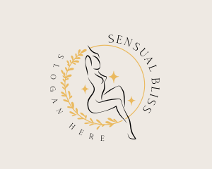 Sensual - Beauty Woman Body logo design