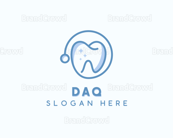 Dental Tooth Orthodontics Logo