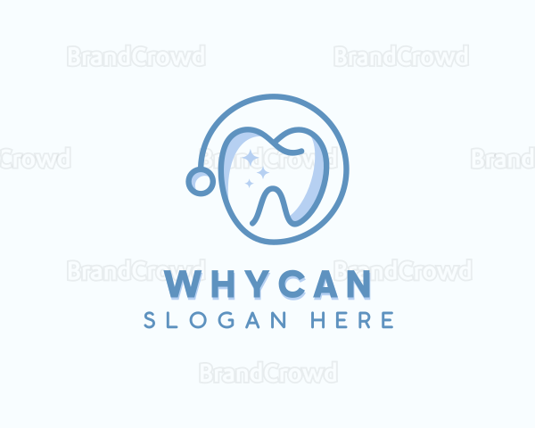 Dental Tooth Orthodontics Logo