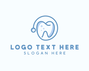Denture - Dental Tooth Orthodontics logo design