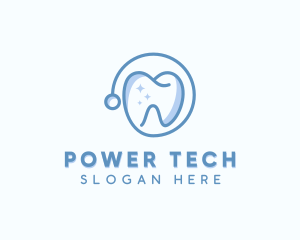 Dental Tooth Orthodontics Logo