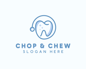 Dental Tooth Orthodontics Logo