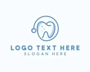 Toothbrush - Dental Tooth Orthodontics logo design