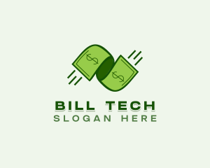 Bill - Money Bill Remittance logo design