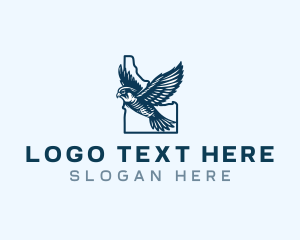 Avian - Idaho Falcon Bird logo design