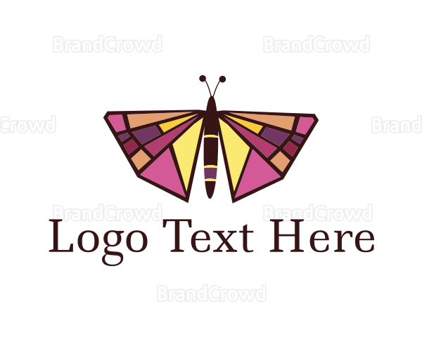 Butterfly Garden Mosaic Logo