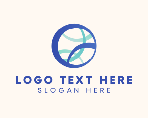 Sleek - Cyberspace Circle Letter G logo design