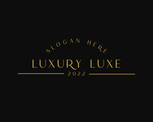 Luxury Event Company  logo design