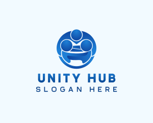 Human Unity Organization logo design