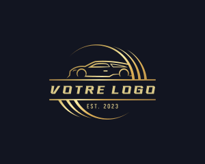 Sports Car Race Detailing Logo