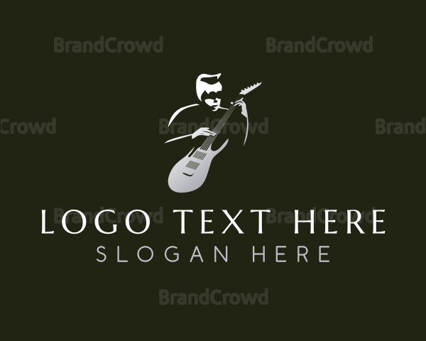 Guitar Instrument Musician Logo