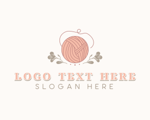 Handcrafter - Handmade Knitting Crochet logo design