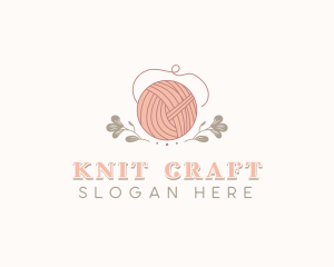 Handmade Knitting Crochet logo design