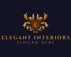 Luxury Royalty Decorative logo design