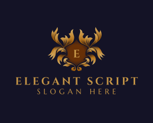 Luxury Royalty Decorative logo design