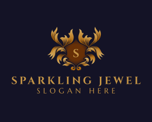 Luxury Royalty Decorative logo design