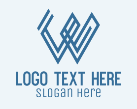 Letter W - Corporate Letter W logo design
