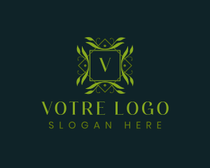 Royalty - Elegant Ornamental Leaf logo design