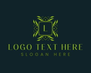 Ornamental - Elegant Ornamental Leaf logo design