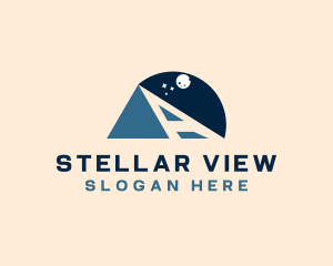 Observatory - Space Observatory Astronomy logo design