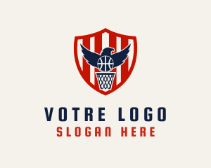 Athletics - Eagle Basketball Hawk logo design