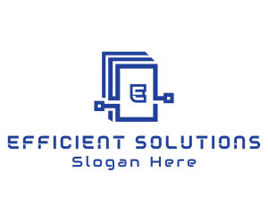 Organizer - Digital Document Software logo design