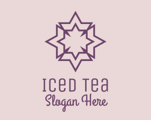 Geometric Decorative Star  logo design