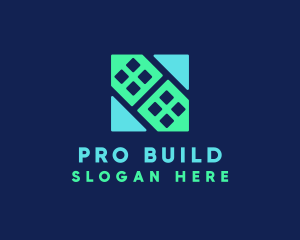 Real Estate Construction logo design