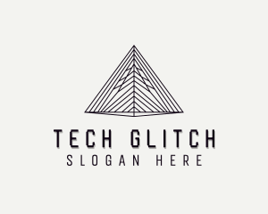 Pyramid Tech Agency logo design