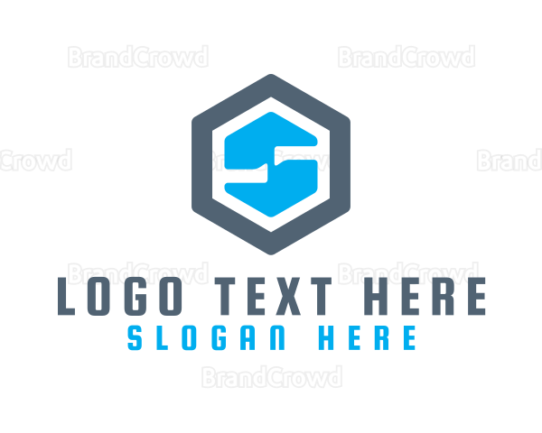Hexagon Industrial S Logo