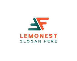 Marketing - Marketing Logistics Letter F logo design