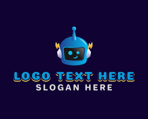 Toy Robot - Toy Tech Robot logo design