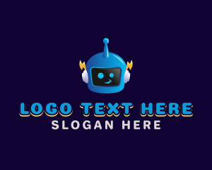 Android - Toy Tech Robot logo design