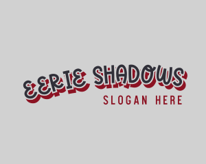 Retro Shadow Company logo design