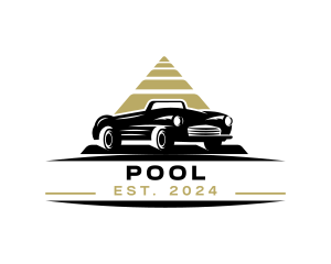 Retro Car Automotive Logo