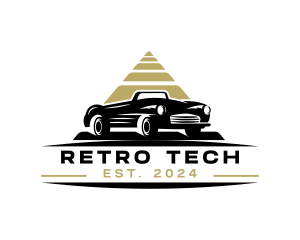 Retro Car Automotive logo design