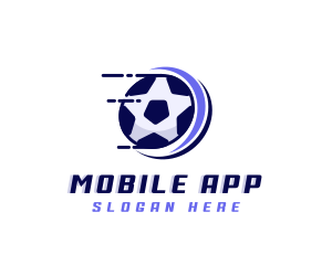 Cue Sports - Soccer Ball Team logo design