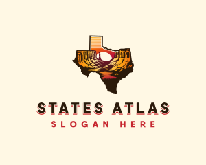 Texas Sunset Canyon logo design