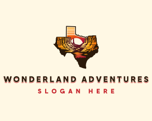 Texas Sunset Canyon logo design