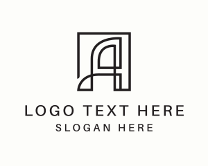 Simple - Creative Minimalist Letter A logo design