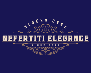 Luxury Elegant Ornament logo design