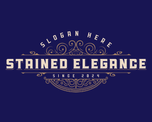 Luxury Elegant Ornament logo design