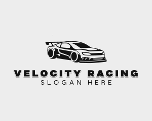 Racing Car Vehicle logo design